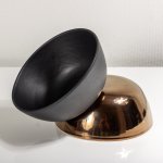 Franke Frank Pet Bowl Medium - Matte Black & Bronze