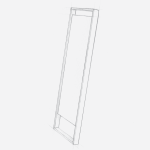 Copenhagen Jumbo Standing Mirror
