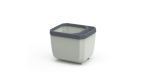 Gusta Herbs Buddy Grey Planter