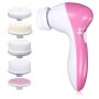 5 In 1 Facial Cleansing Brush Unoisetion Face Brush For Deep Cleansing Usa Stock Face Cleansing Brush Waterproof Electric With 5