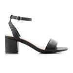 Donnay Leonie Low Block Heel - Black