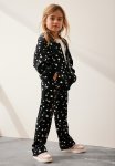 Velour Trousers - Black Hearts