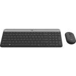 Logitech MK470 Wireless Keyboard And Mouse Graphite USB