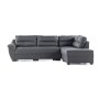 Gomma Gomma Trafalgar L Shape Couch Red