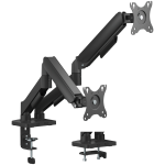 Volkano Steel Series Full Motion Dual Monitor Desk Mount 17" - 32" VK-4039-BK