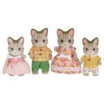 Sylvanian Families - Striped Cat Family Playset