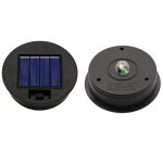 Yjfwal 1P Solar Light Replacement Top Top Size 3.15 Inch Bottom Size 2.76 Inch LED Solar Panel Lantern Lid Lights For Lanterns G