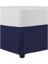 Queen Bed Base Cover Dark Navy - 152 X 188 Cm / Navy