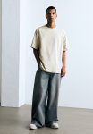 Loose Fit T-Shirt - Light Beige