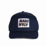Trucker Mami Word Marque Cap - Navy All