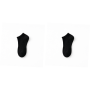 2 Pack - Engineered Support & Durability Men's Cotton Ankle Socks - Black