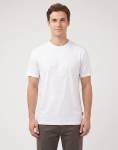 Ben Sherman 3D Embossed Bear 260G White T-Shirt - XXL White