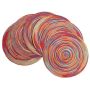 Home Decor Bohemian Round Place Mats For Kitchen Dining Table 30CM