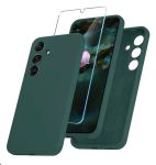 Cover For A15 - Silicone Case With Screen Protector For Samsung Galaxy A15