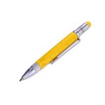 Multitasking MINI Ballpoint Pen Construction Liliput - Yellow