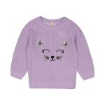 Younger Girls Cat Pullover