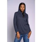 Knit Hoodie Top
