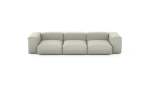 Three Module Sofa - Linen - Stone - 314CM X 115CM