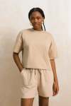 Heavier Weight Boxy T-Shirt - XL Stone