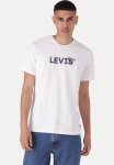 Levi's Graphic Crew Neck Tee Za Padded Hl Logo - White