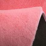 Smte Ultra Soft Fur Rug Carpet Floor Mat 100CM By 140CM Pink With Keychain