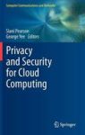 Privacy And Security For Cloud Computing Hardcover 2013