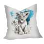 Blue Lion Cub Luxury Scatter By Nathan Pieterse Large