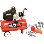 Matair Compressor 1.5KW 2HP 50L D drive 5PCE Kit - Mica Online