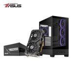 Asus Uwm 2 Gaming Combo A31 Plus Mid Tower Rx 7600 8GB GDDR6 Prime 750W Psu 3-IN-1 Bundle – New