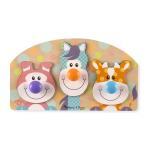 Melissa First Play Wooden Jumbo Knob Farm Animal Puzzle