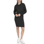 Long Sleeve Greenwhich Dress -black