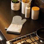 Silicone Oven Glove Dusty Blue