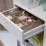 Storage Drawer Organizer Rivoli Brown W40XH9CM