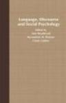Language, Discourse and Social Psychology