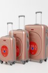Mooistar 3 Piece Luxury Hard Shell Luggage Set