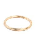 Goldair Gold Classic Multi-width Bangles 3-PACK