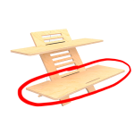 MEGAX3 - Bottom Mega Shelf - Matt White