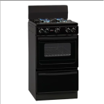 UG005R 500 Gas Stove Black