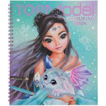 Top Model Dragon World Colouring Book