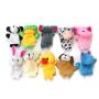 10 Piece Finger Puppets Plush Animal Cartoon Role Party Game Kids Educational