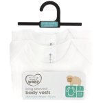 Made 4 Baby 2 Pack Long Sleeve Body Vests 12-18M