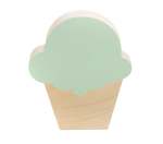 Wooden Ice Cream - Mint Green - Shelf Decor
