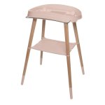 Bebejou Sense Edition Bath + Stand -pale Pink Built In Digital Thermometer - Mellow Rose