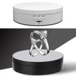 13.8CM USB Charging Smart 360 Degree Rotating Turntable Display Stand Video Shooting Props Turntable For Photography Load 3KG Wh