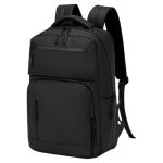 Suikihum Waterproof Laptop Backpack For Men & Women Flight Approved Anti-theft Daypack With 15.6-INCH Laptop Sleeve Black