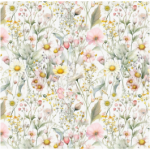 Printed Runner Wildflowers 9