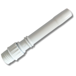 Universal Outer Extension Pipe – White