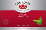 Five Roses Smooth Ceylon Blend Black Tea Box