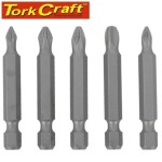 Bit Insert Set Ph & Pz 5 Piece 25MM Brits Brothers