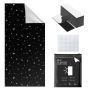 Cut-to-fit Star & Moon Print Blackout Curtains